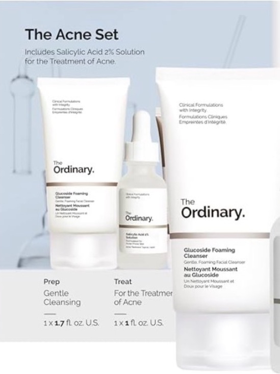 The Ordinary Other - The Ordinary Acne Set - White & Cream Skincare Duo